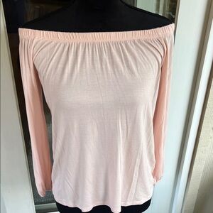 Brand New Off-Shoulder Pink Top